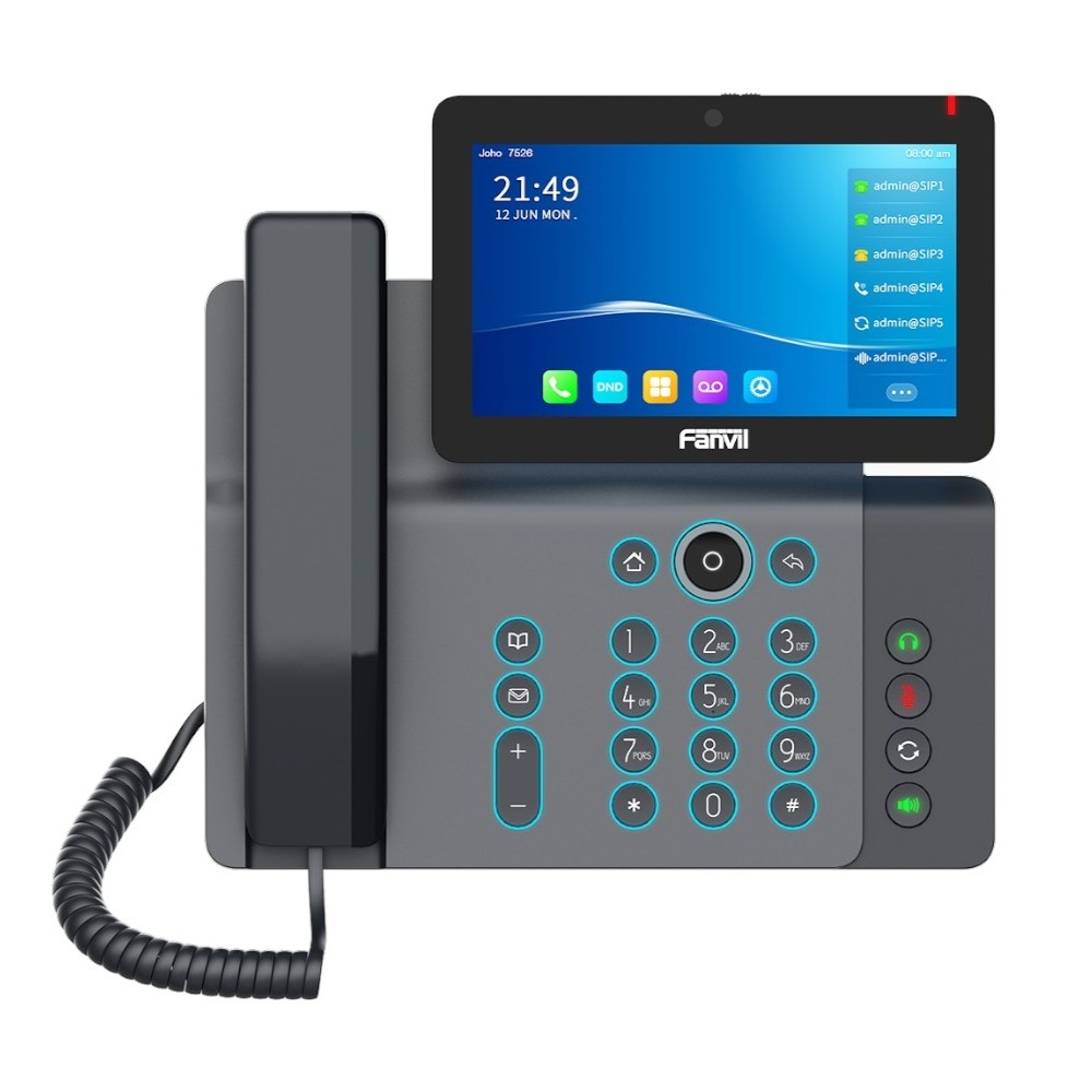 V67 Flagship Smart Video Phone, Fanvil, IP Phone, Exclusive Distributor, Baghdad, Iraq فانفل, وكيل حصري, هاتف , بغداد, عراق - Fanvil - AL-DALI - AL-DAWLY - الغصن الدالي للإلكترونيات في العراق - Electronics Iraq - ِشركة الغصن الدالي وكيل العراق للكاميرات والكهربائيات والإلكترونيات