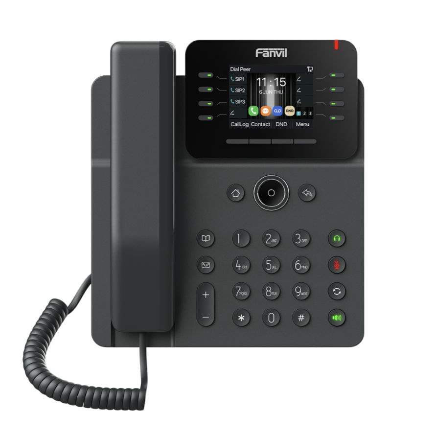 V62W Prime Business Phone, Fanvil, IP Phone, Exclusive Distributor, Baghdad, Iraq فانفل, وكيل حصري, هاتف , بغداد, عراق - Fanvil - AL-DALI - AL-DAWLY - الغصن الدالي للإلكترونيات في العراق - Electronics Iraq - ِشركة الغصن الدالي وكيل العراق للكاميرات والكهربائيات والإلكترونيات